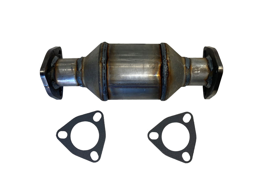 Davico Mfg Catalytic Converter P/N:13004 Fits: Audi 100 Series, Audi 4000, Audi Fox, Porsche 924, Porsche 930, Volkswagen Dasher, Volkswagen Jetta, Volkswagen Rabbit, Volkswagen Rabbit Convertible, Volkswagen Rabbit Pickup Image 1