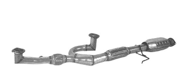 Davico Mfg Catalytic Converter-Universal P/N:169797 Fits: Chrysler Sebring 05-03, Chrysler Sebring 2001, Dodge Stratus 02-01, Dodge Stratus 2004, Mitsubishi Eclipse 04-03, Mitsubishi Eclipse 2001, Mitsubishi Galant 03-02 Image 1