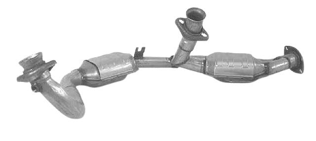 Davico Mfg Catalytic Converter-Direct Fit P/N:171288 Fits: Ford Taurus 99-98, Mercury Sable 1998 Image 1