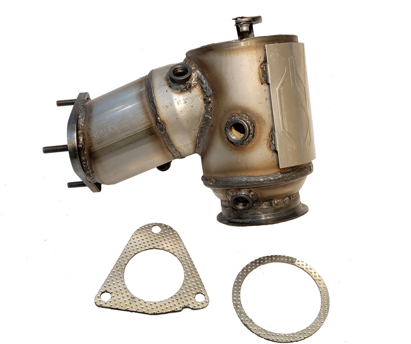 Davico Mfg Catalytic Converter P/N:17651 Fits: Volvo S60 18-14, Volvo S80 16-15, Volvo V60 18-14, Volvo Xc60 17-14, Volvo Xc70 16-15 Image 2