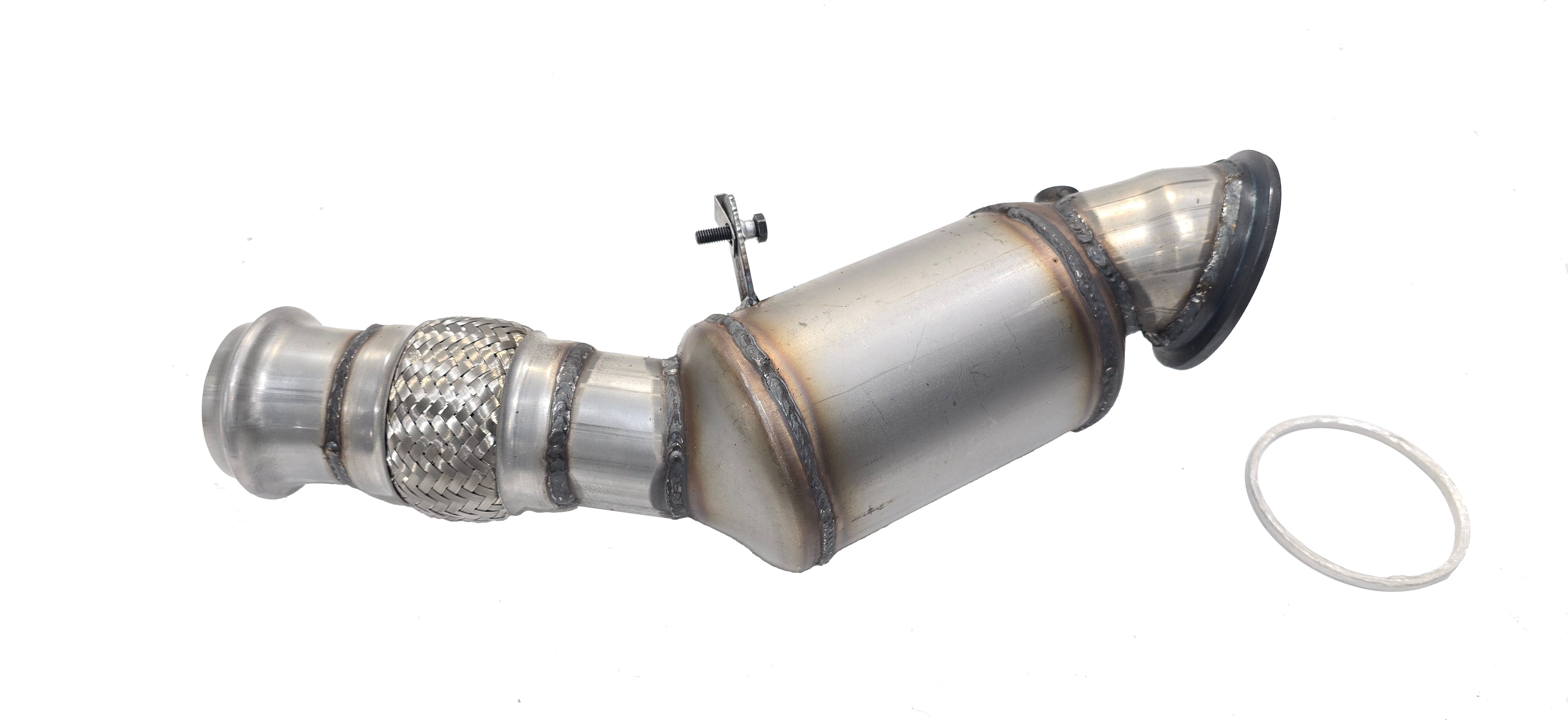 Davico Mfg Catalytic Converter P/N:17661 Fits: BMW 330i 22-19, BMW 330i Xdrive 22-19, BMW 430i 23-21, BMW 430i Xdrive 23-21, BMW 530i Xdrive 22-21, BMW Z4 23-19 Image 4