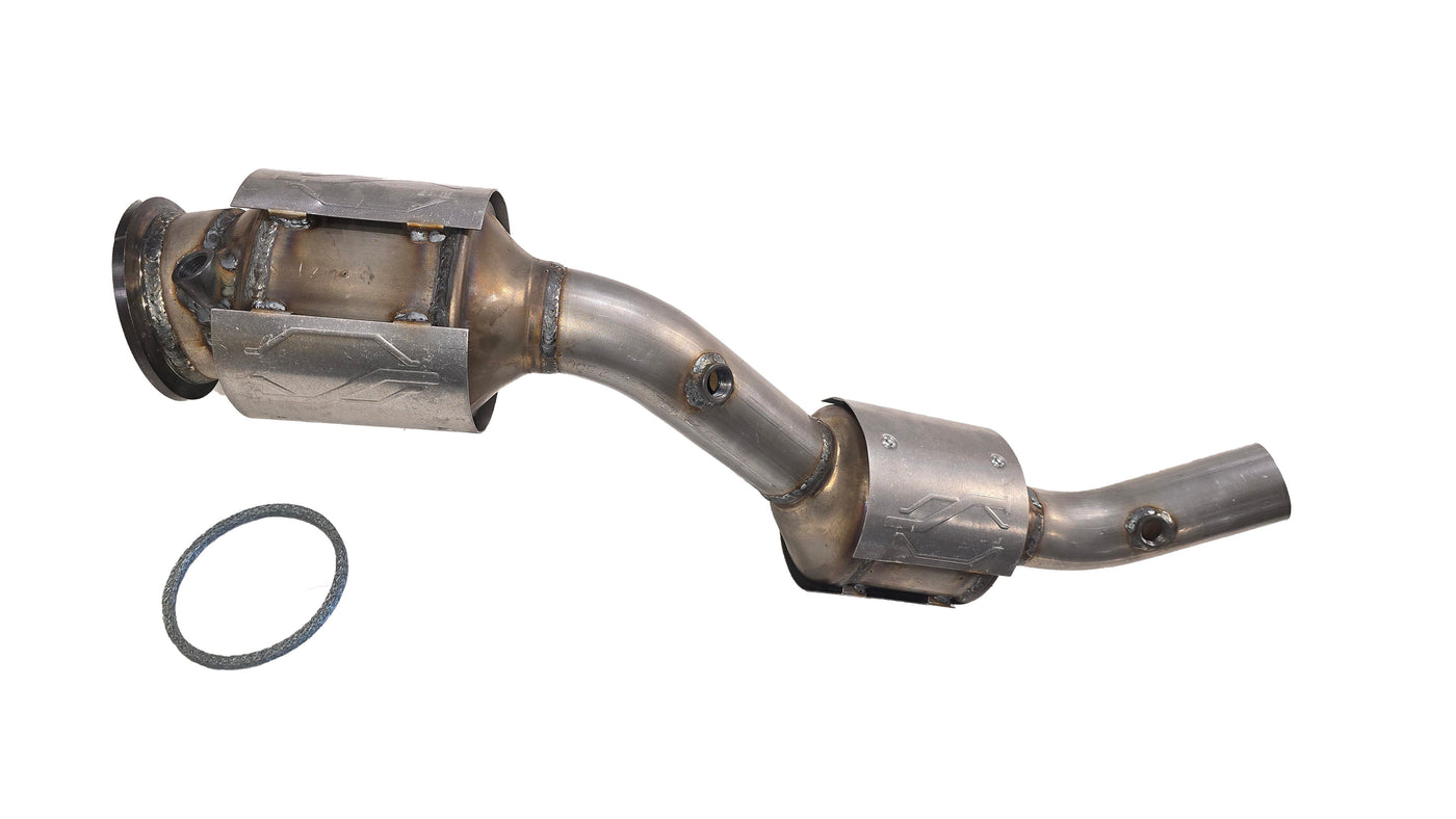 Davico Mfg Catalytic Converter P/N:17681 Fits: Jaguar F-pace 23-18, Jaguar Xe 20-18, Jaguar Xf 23-19 Image 1