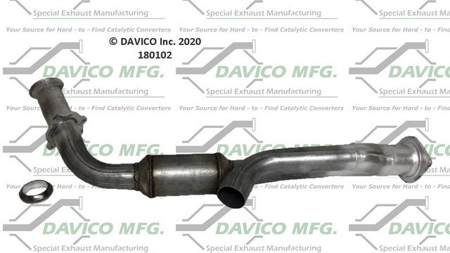 Davico Mfg Catalytic Converter-Direct Fit P/N:480102 - Image 1