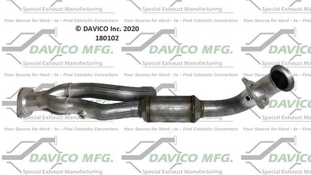 Davico Mfg Catalytic Converter-Direct Fit P/N:480102 - Image 2
