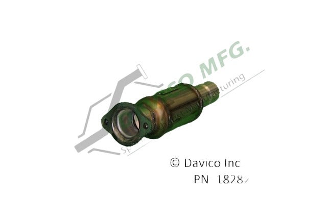 Davico Mfg Catalytic Converter P/N:18282 Fits: Toyota Sienna 10-04 Image 2