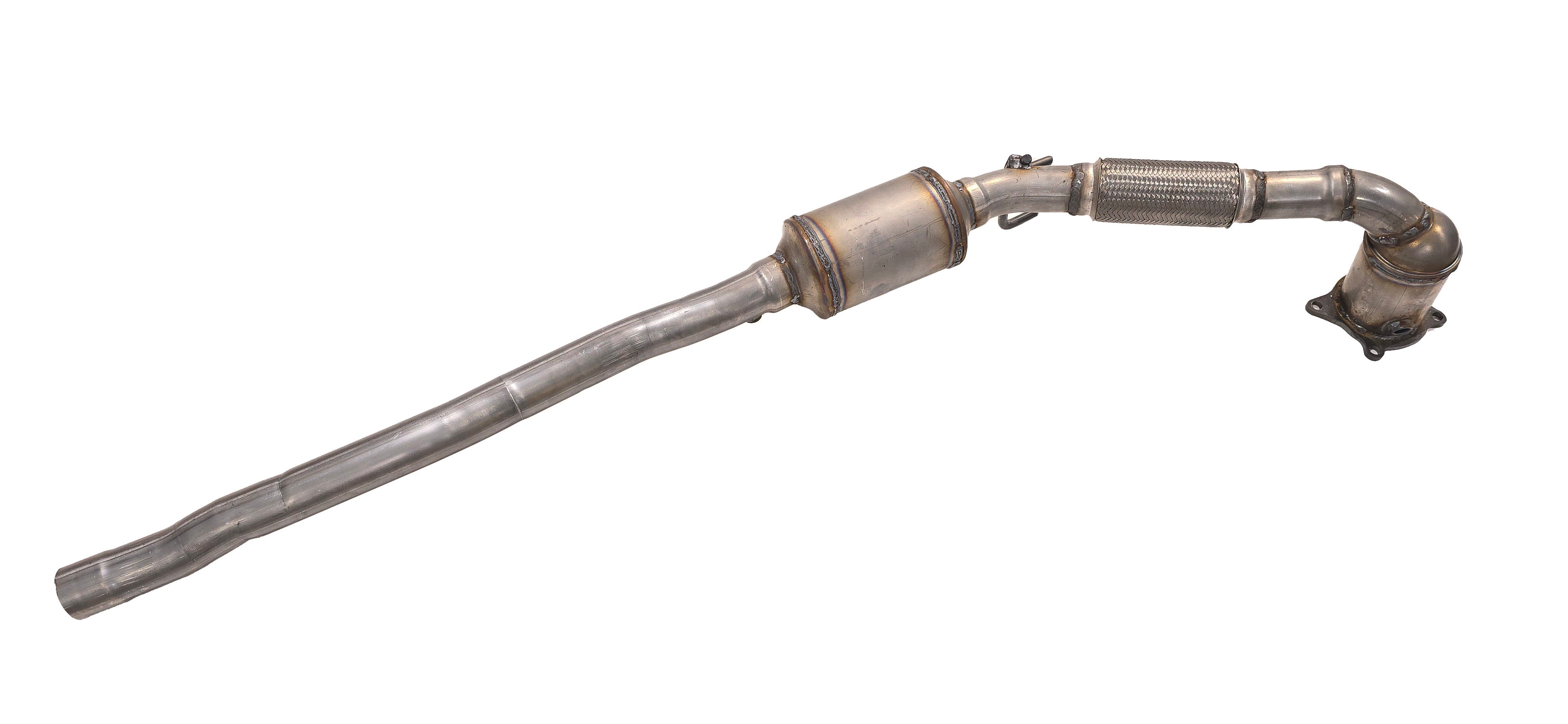 Davico Mfg Catalytic Converter P/N:18596 Fits: Audi Q3 18-15, Audi Q3 Quattro 18-15, Volkswagen Tiguan 17-09 Image 2