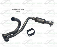 Davico Mfg Catalytic Converter-Direct Fit P/N:490172 - Image 1