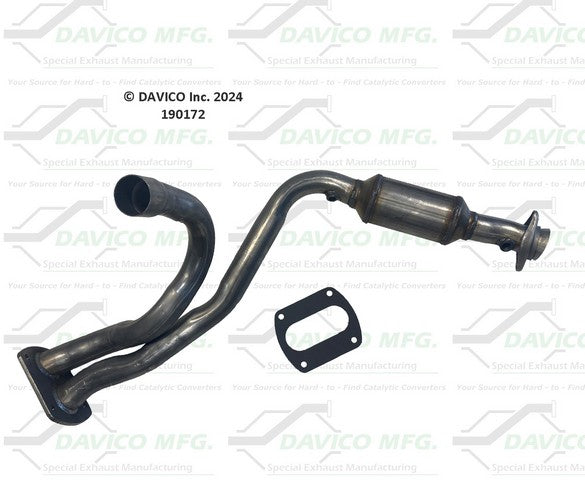 Davico Mfg Catalytic Converter-Direct Fit P/N:490172 - Image 1