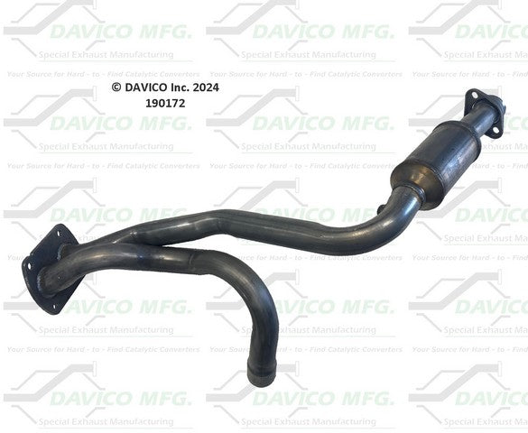 Davico Mfg Catalytic Converter-Direct Fit P/N:490172 - Image 2