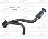 Davico Mfg Catalytic Converter-Direct Fit P/N:490172 - Image 2