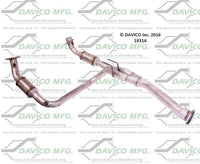 Davico Mfg Catalytic Converter-Direct Fit P/N:49316 - Image 1