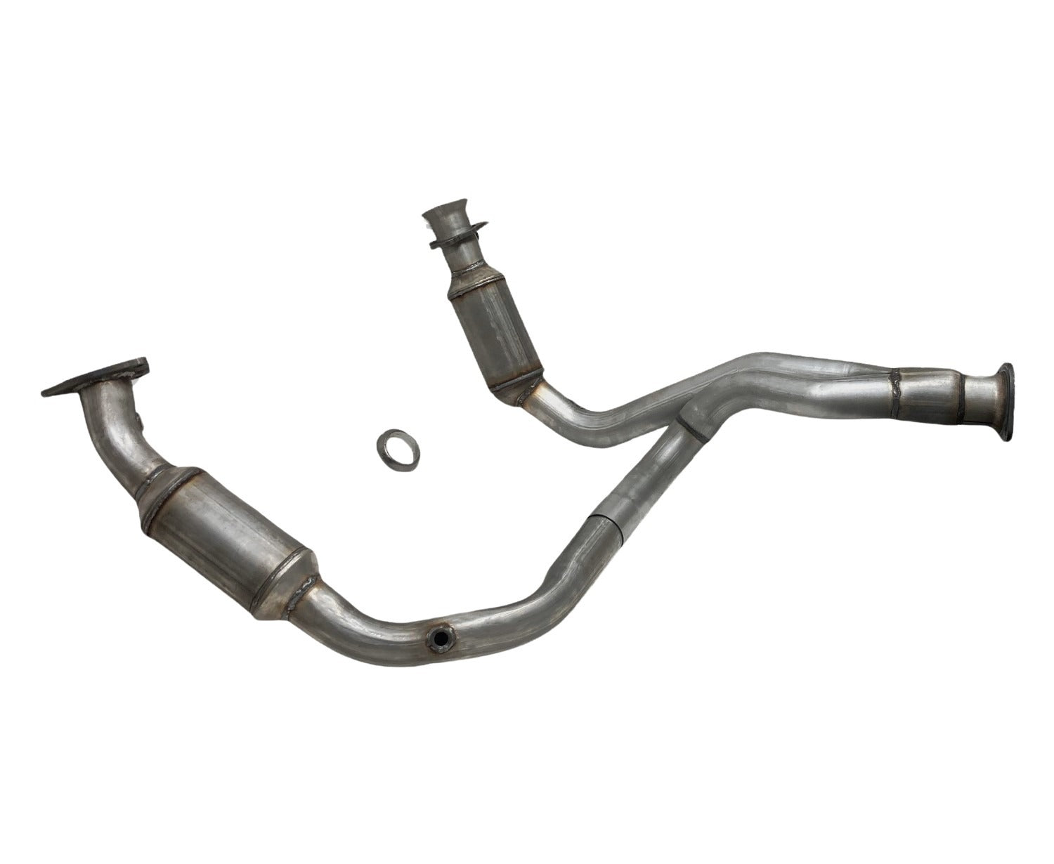 Davico Mfg Catalytic Converter P/N:49353 Fits: Chevrolet Avalanche 1500, Chevrolet Silverado 1500, Chevrolet Silverado 1500 Classic, Chevrolet Suburban 1500, Chevrolet Tahoe, GMC Sierra 1500, GMC Sierra 1500 Classic, GMC Yukon, GMC Yukon Xl 1500 Image 1