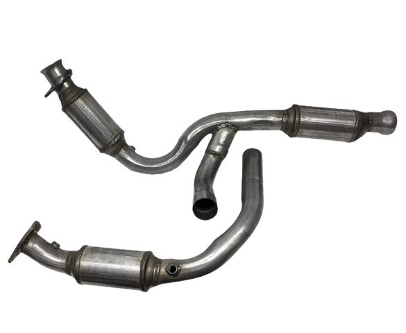Davico Mfg Catalytic Converter P/N:49437 Fits: Cadillac Escalade 13-10, Chevrolet Avalanche 13-09, Chevrolet Silverado 1500 13-09, Chevrolet Suburban 1500 12-11, Chevrolet Tahoe 13-09, GMC Sierra 1500 13-09, GMC Yukon 13-09, GMC Yukon Xl 1500 13-09 Image 1