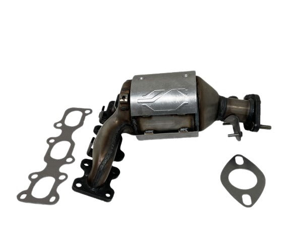 Davico Mfg Catalytic Converter P/N:19516 Fits: Ford Edge 18-15, Ford Explorer 19-13, Ford Flex 19-13, Ford Police Interceptor Sedan 19-13, Ford Police Interceptor Utility 19-13, Ford Taurus 19-13, Lincoln Mks 16-13, Lincoln Mkt 18-13, Lincoln Mkz 16-13 Image 1