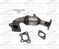 Davico Mfg Catalytic Converter-Direct Fit P/N:49644 - Image 1