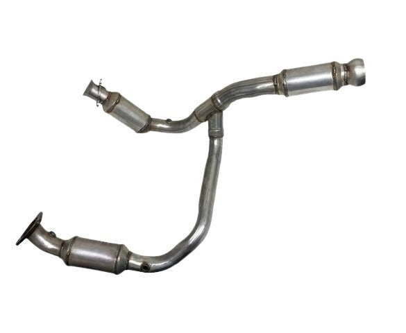 Davico Mfg Catalytic Converter P/N:19759 Fits: Cadillac Escalade 14-11, Cadillac Escalade Ext 2013, Chevrolet Silverado 1500 13-10, Chevrolet Suburban 2500 13-11, GMC Sierra 1500 13-10, GMC Yukon 14-11, GMC Yukon Xl 1500 14-11, GMC Yukon Xl 2500 13-11 Image 1