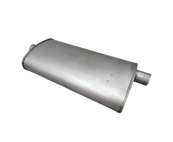 Davico Mfg Exhaust Muffler P/N:496540 Fits: Buick Century, Buick Regal, Chevrolet El Camino, Chevrolet Malibu, Chevrolet Monte Carlo, GMC Caballero, Oldsmobile Cutlass, Oldsmobile Cutlass Calais Image 2
