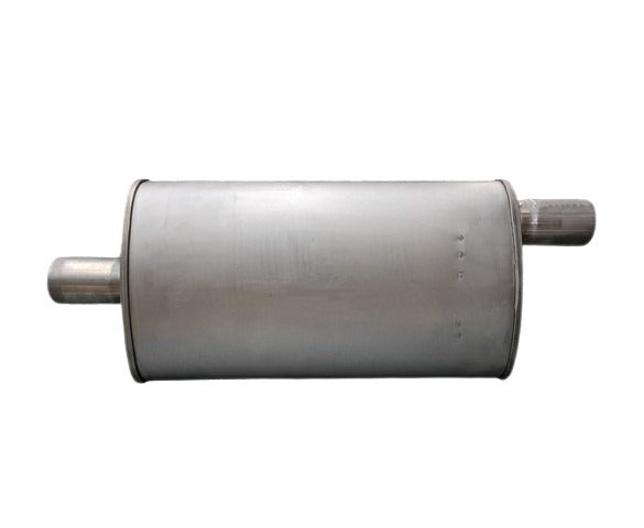 Davico Mfg Exhaust Muffler,Exhaust Muffler-Universal P/N:498113 Fits: Buick Riviera, Cadillac Eldorado, Cadillac Seville, Chevrolet Astro, Chrysler Cordoba, Dodge B150, Dodge B250, Dodge B350, Dodge Charger Image 1