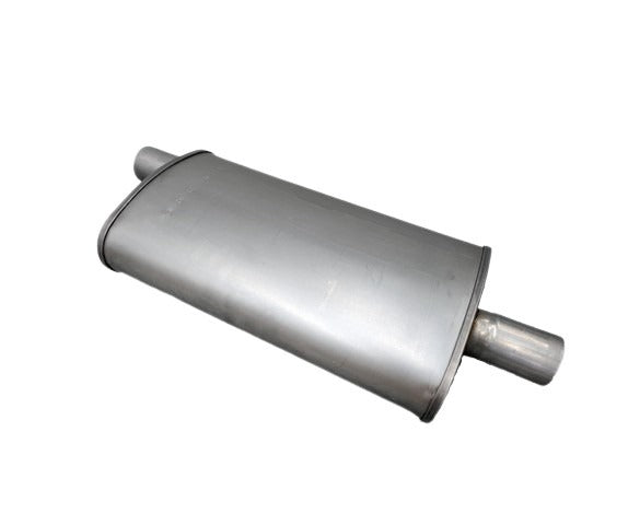 Davico Mfg Exhaust Muffler,Exhaust Muffler-Universal P/N:498113 Fits: Buick Riviera, Cadillac Eldorado, Cadillac Seville, Chevrolet Astro, Chrysler Cordoba, Dodge B150, Dodge B250, Dodge B350, Dodge Charger Image 3