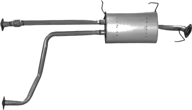 Davico Mfg Exhaust Muffler Assembly P/N:518884 Fits: Infiniti Qx4 00-97, Nissan Pathfinder 00-96 Image 1
