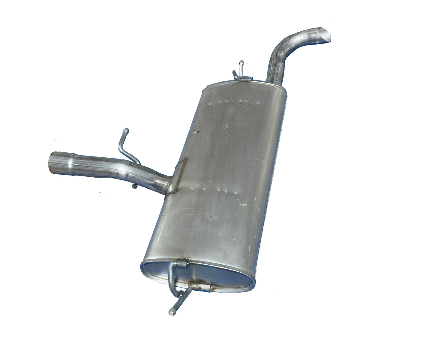 Davico Mfg Exhaust Muffler Assembly P/N:590072 Fits: Chevrolet Equinox 17-10, GMC Terrain 17-10 Image 1
