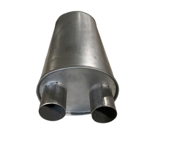 Davico Mfg Exhaust Muffler Assembly P/N:590365 Fits: Chevrolet C3500, Chevrolet C6500 Kodiak, Chevrolet C7500 Kodiak, Chevrolet K2500, Chevrolet K3500, GMC C3500, GMC C6500 Topkick, GMC C7500 Topkick, GMC K2500, GMC K3500 Image 2