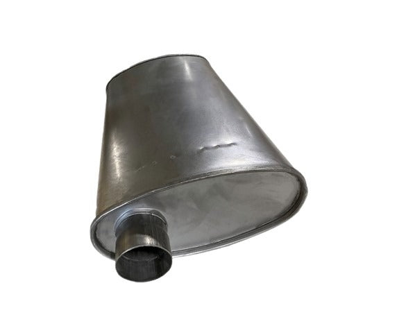 Davico Mfg Exhaust Muffler Assembly,Exhaust Muffler Assembly-Universal P/N:590376 Fits: Chevrolet Equinox 09-05, Chevrolet S10 03-96, GMC Sonoma 03-96, Isuzu Hombre 00-97, Pontiac Torrent 09-06, Saturn Vue 07-02 Image 2