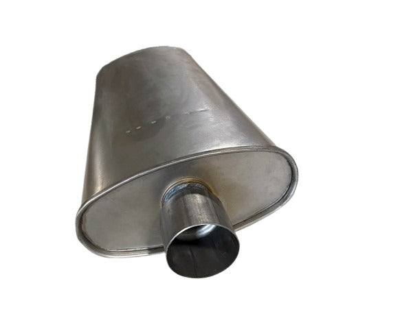 Davico Mfg Exhaust Muffler Assembly P/N:594856 Fits: Buick Rainier 07-04, Chevrolet Trailblazer 09-02, GMC Envoy 09-02, Isuzu Ascender 08-03, Oldsmobile Bravada 04-02 Image 2