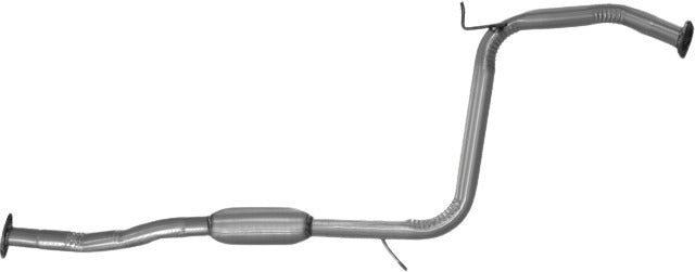 Davico Mfg Exhaust Resonator Pipe P/N:628752 Fits: Mazda 323 91-90, Mazda 323 94-93, Mazda Protege 94-90 Image 1