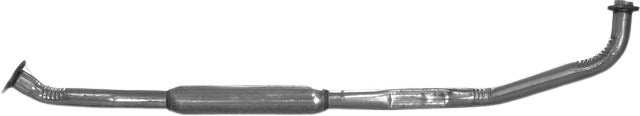 Davico Mfg Exhaust Resonator Pipe P/N:628810 Fits: Toyota Rav4 00-98 Image 1