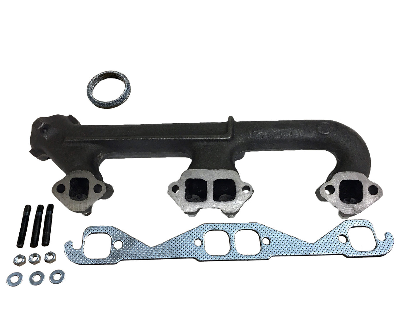 Davico Mfg Exhaust Manifold P/N:662697 Fits: Buick Century, Buick Lesabre, Buick Regal, Buick Skylark, Chevrolet Blazer, Chevrolet C10, Chevrolet C10 Pickup, Chevrolet C10 Suburban, Chevrolet C20 Image 2