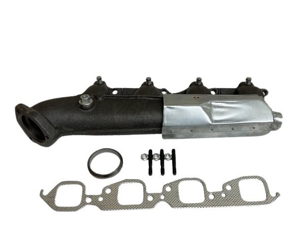 Davico Mfg Exhaust Manifold P/N:662763 Fits: Chevrolet C1500, Chevrolet C2500, Chevrolet C2500 Suburban, Chevrolet C3500, Chevrolet C3500hd, Chevrolet K2500, Chevrolet K2500 Suburban, Chevrolet K3500, GMC C2500, GMC C2500 Suburban Image 1