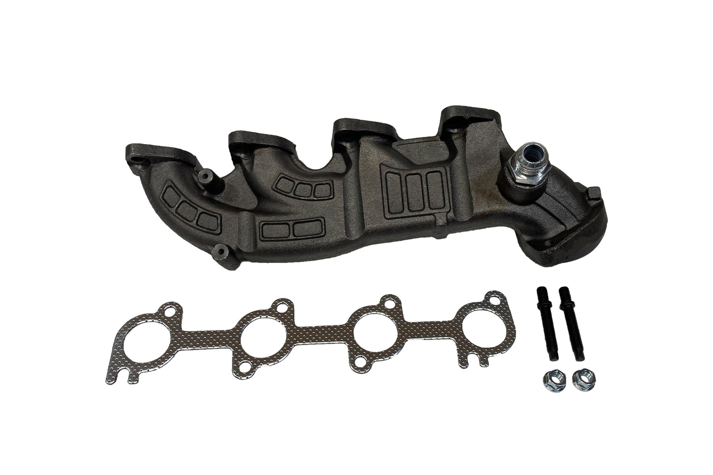 Davico Mfg Exhaust Manifold P/N:662955 Fits: Ford Expedition 04-99, Ford F-150 03-99, Ford F-150 Heritage 2004, Ford F-250 1999, Ford F-250 2001, Ford Lobo 03-01 Image 3