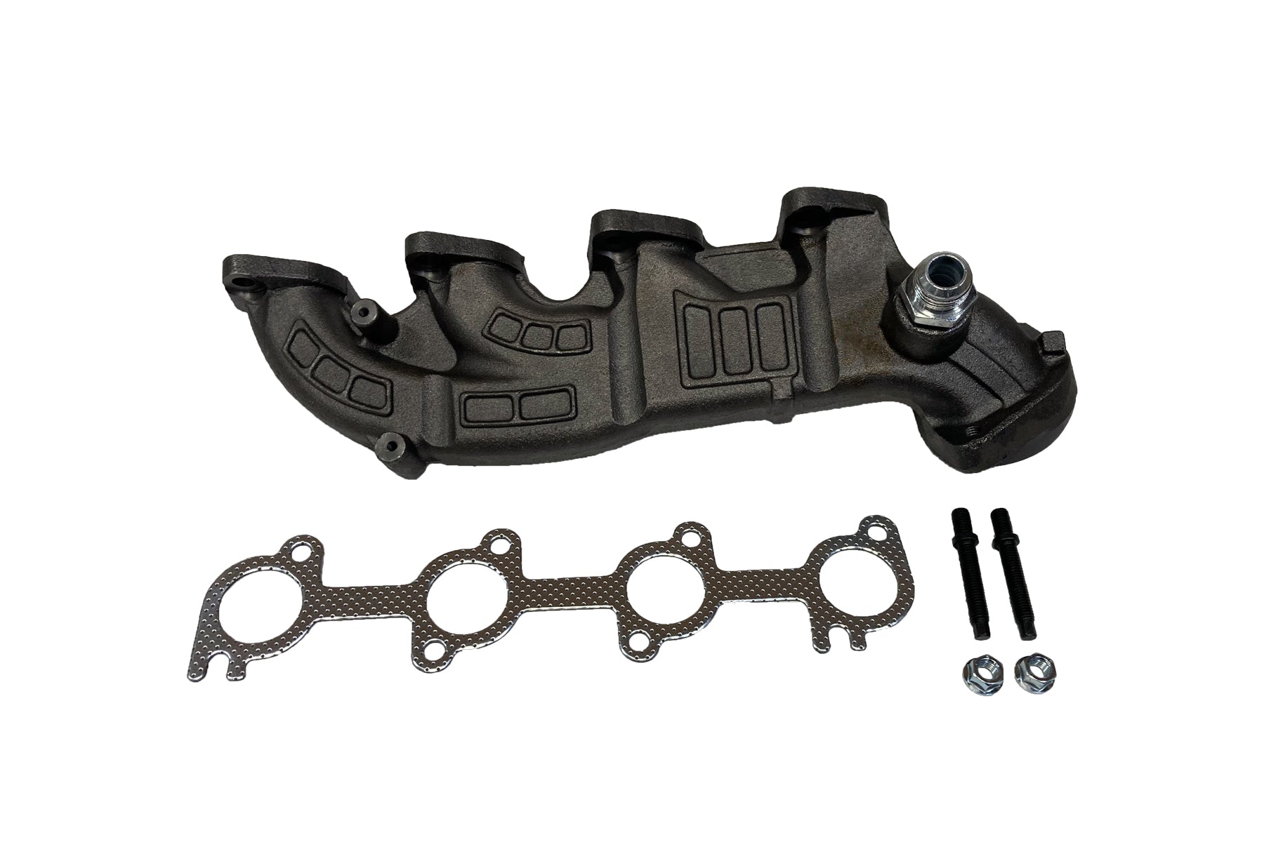 Davico Mfg Exhaust Manifold P/N:662955 Fits: Ford Expedition 04-99, Ford F-150 03-99, Ford F-150 Heritage 2004, Ford F-250 1999, Ford F-250 2001, Ford Lobo 03-01 Image 3