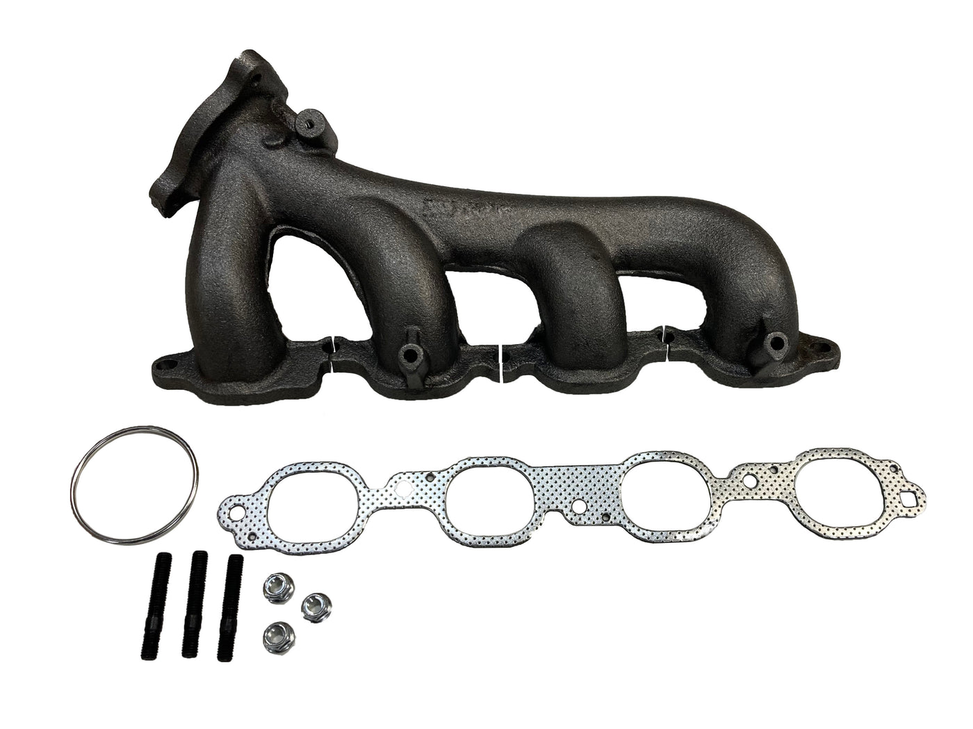 Davico Mfg Exhaust Manifold P/N:662990 Fits: Cadillac Escalade, Cadillac Escalade Esv, Chevrolet Cheyenne, Chevrolet Silverado 1500, Chevrolet Silverado 1500 Ld, Chevrolet Silverado 2500, Chevrolet Suburban, Chevrolet Tahoe, GMC Sierra, GMC Sierra 1500 Image 1
