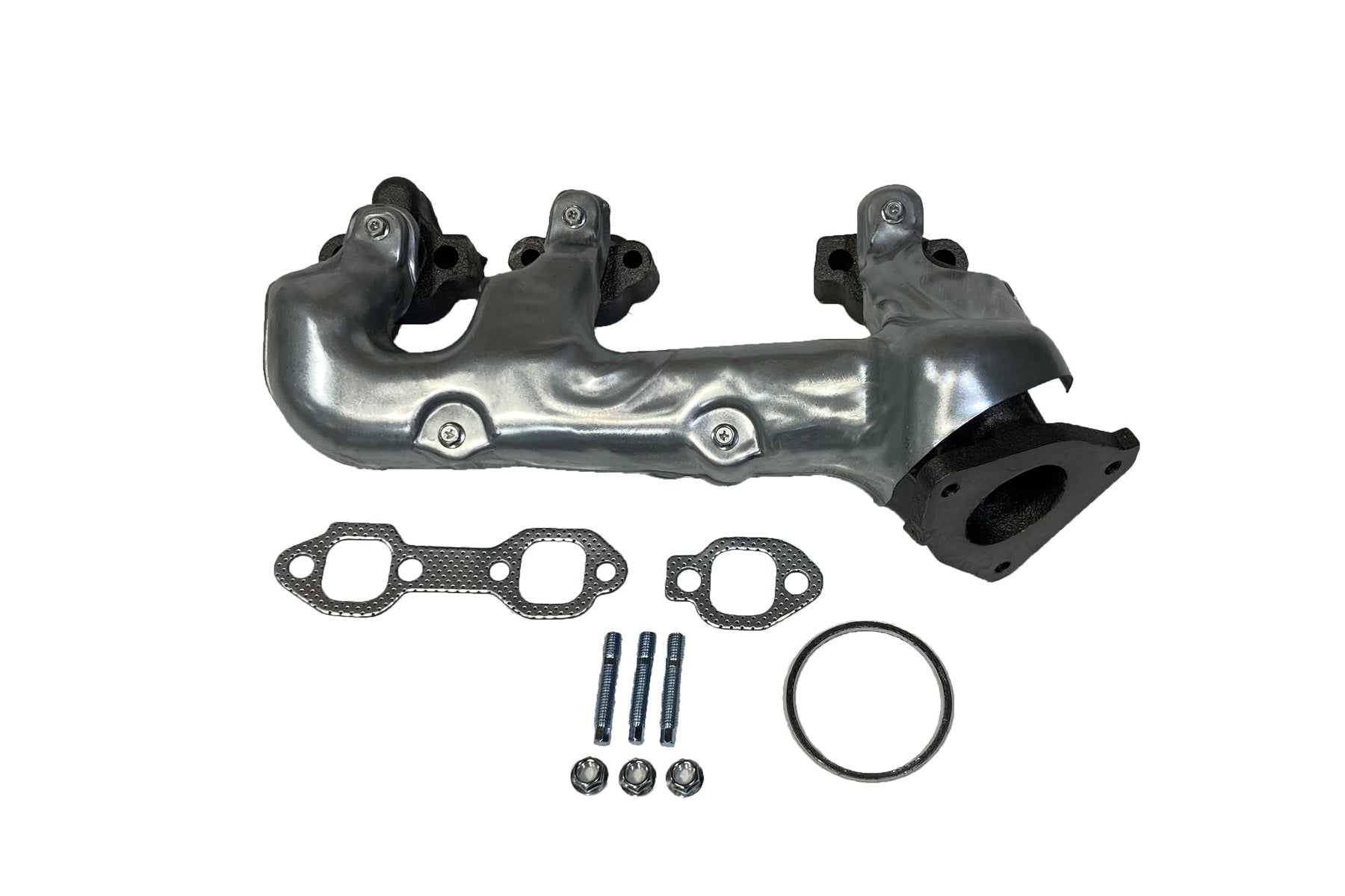 Davico Mfg Exhaust Manifold P/N:663018 Fits: Chevrolet Express 1500, Chevrolet Express 2500, Chevrolet Express Cargo, Chevrolet Silverado 1500, Chevrolet Silverado 1500 Classic, GMC Savana 1500, GMC Savana 2500, GMC Sierra 1500, GMC Sierra 1500 Classic Image 1