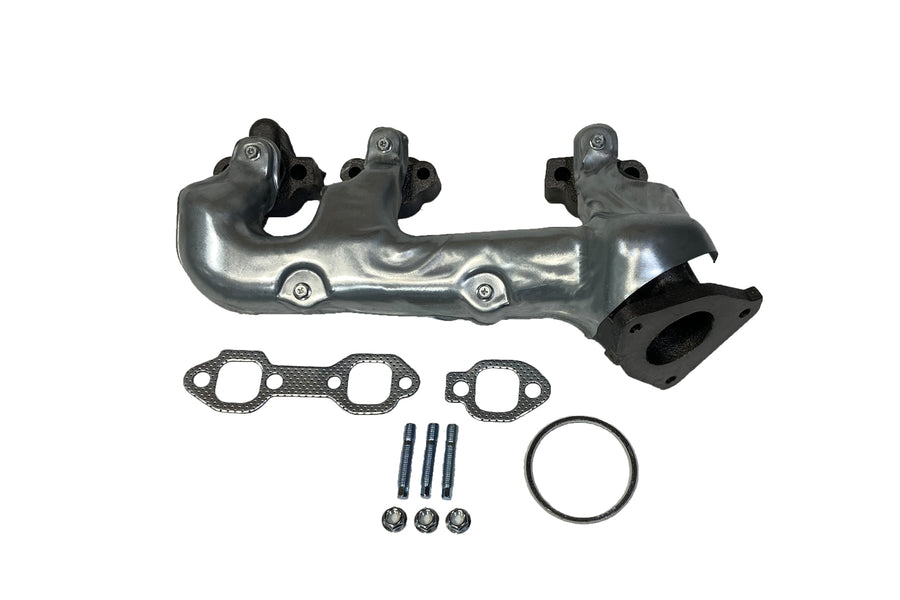 Davico Mfg Exhaust Manifold P/N:663018 Fits: Chevrolet Express 1500, Chevrolet Express 2500, Chevrolet Express Cargo, Chevrolet Silverado 1500, Chevrolet Silverado 1500 Classic, GMC Savana 1500, GMC Savana 2500, GMC Sierra 1500, GMC Sierra 1500 Classic Image 1