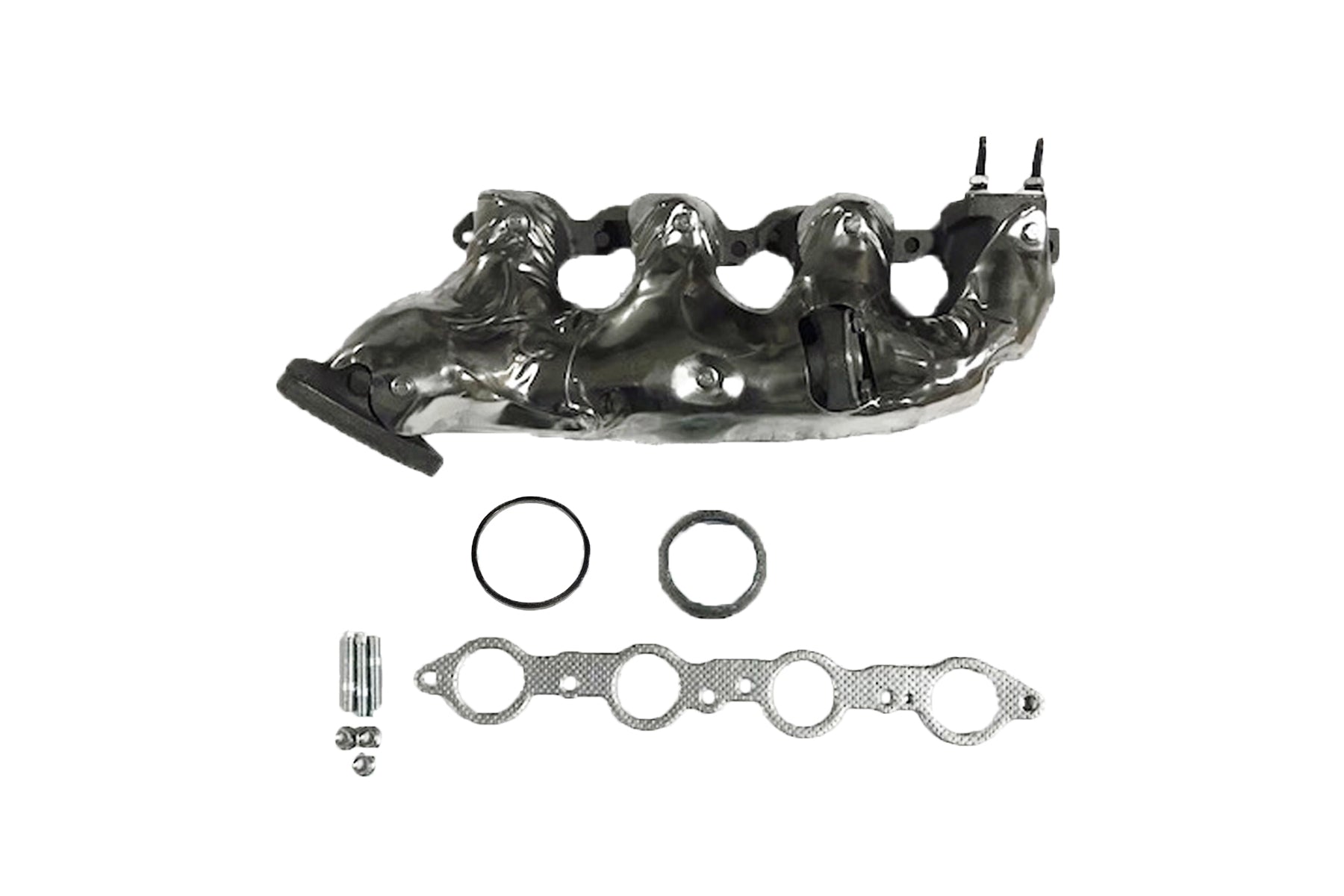 Davico Mfg Exhaust Manifold P/N:663020 Fits: Cadillac Escalade, Cadillac Escalade Ext, Chevrolet Silverado 1500, Chevrolet Silverado 1500 Hd, Chevrolet Silverado 2500, Chevrolet Silverado 2500 Hd, Chevrolet Silverado 3500, Chevrolet Suburban 1500 Image 2