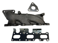 Davico Mfg Exhaust Manifold P/N:663182 Fits: Ford Explorer 19-13, Ford Flex 19-13, Ford Police Interceptor Sedan 19-13, Ford Police Interceptor Utility 19-14, Ford Taurus 19-13, Lincoln Mks 16-13, Lincoln Mkt 19-13 Image 1