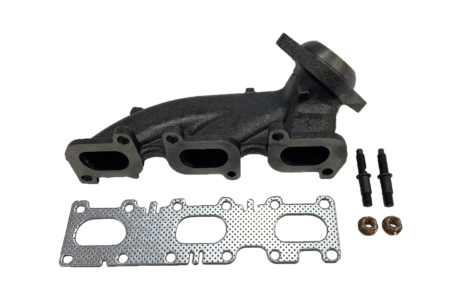 Davico Mfg Exhaust Manifold P/N:663211 Fits: Ford F-150 17-11, Ford Mustang 17-11, Ford Transit 18-15, Ford Transit-150 19-15, Ford Transit-250 19-15, Ford Transit-350 19-15, Ford Transit-350 Hd 19-15 Image 1