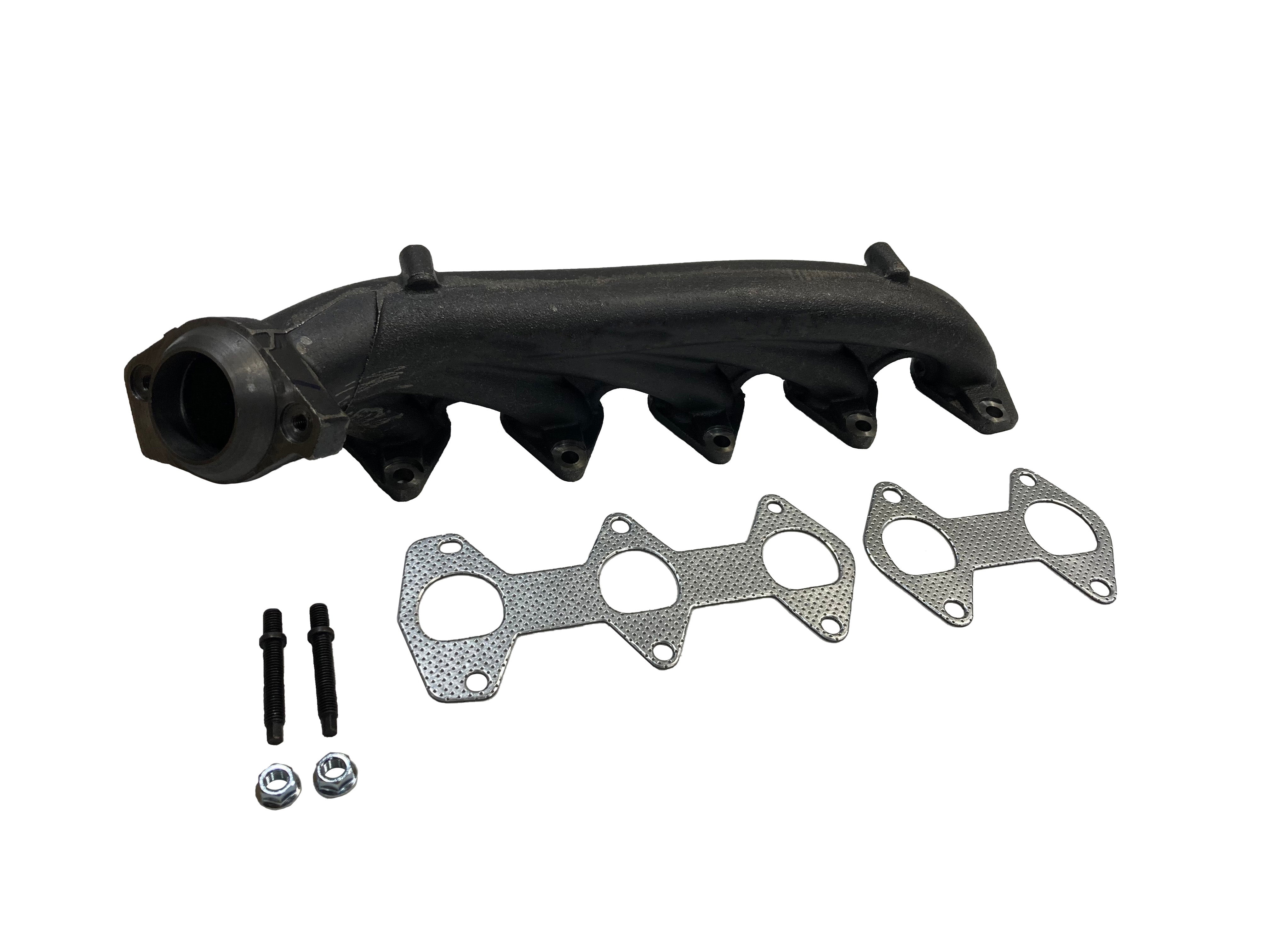 Davico Mfg Exhaust Manifold P/N:663281 Fits: Ford F-250 Super Duty, Ford F-350 Super Duty, Ford F-450 Super Duty, Ford F-53 Motorhome Chassis, Ford F-550 Super Duty, Ford F-59 Commercial Stripped Chassis, Ford F-650 Image 1