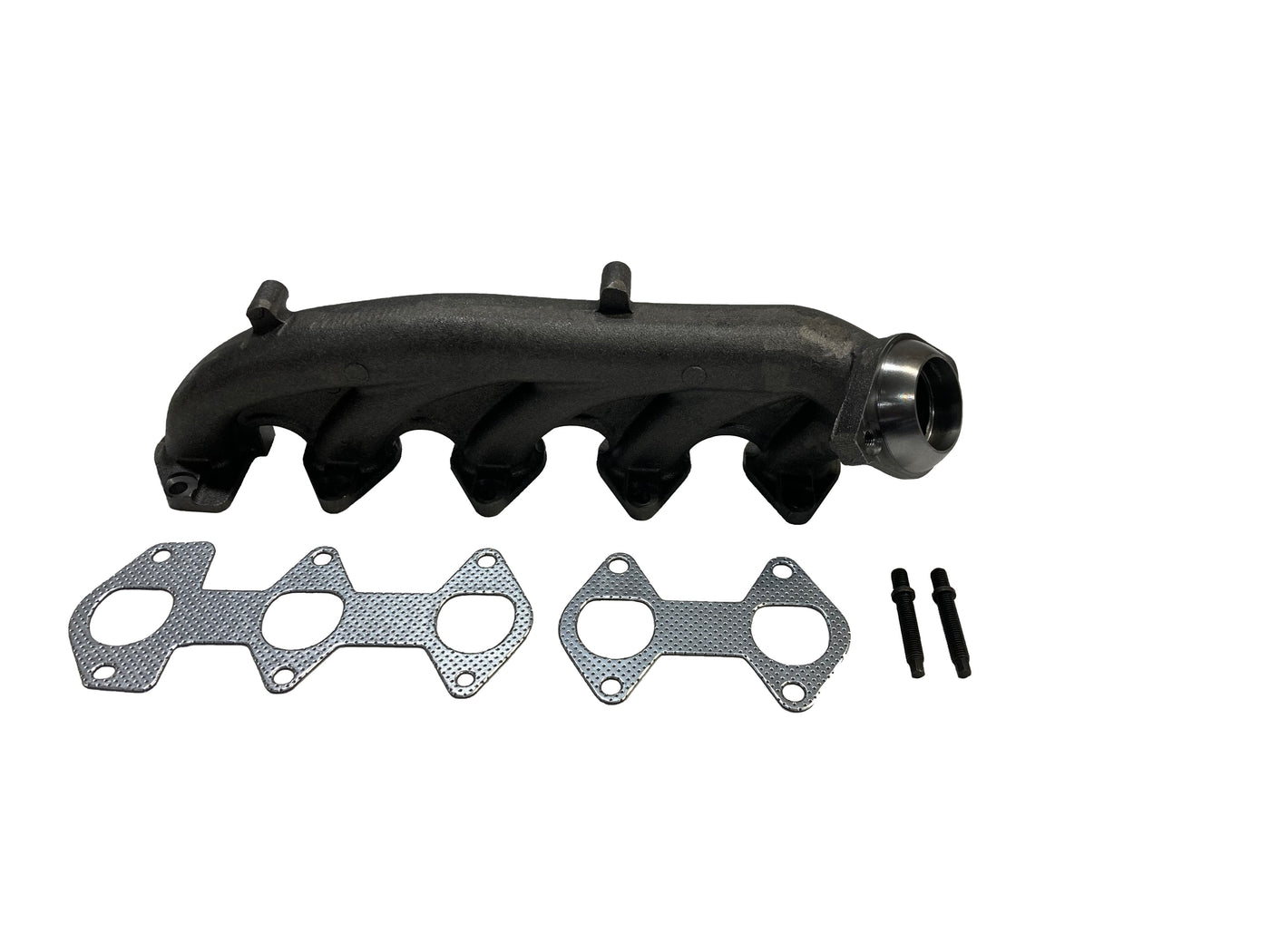 Davico Mfg Exhaust Manifold P/N:663282 Fits: Ford F-250 Super Duty, Ford F-350 Super Duty, Ford F-450 Super Duty, Ford F-53 Motorhome Chassis, Ford F-550 Super Duty, Ford F-59 Commercial Stripped Chassis, Ford F-650 Image 1