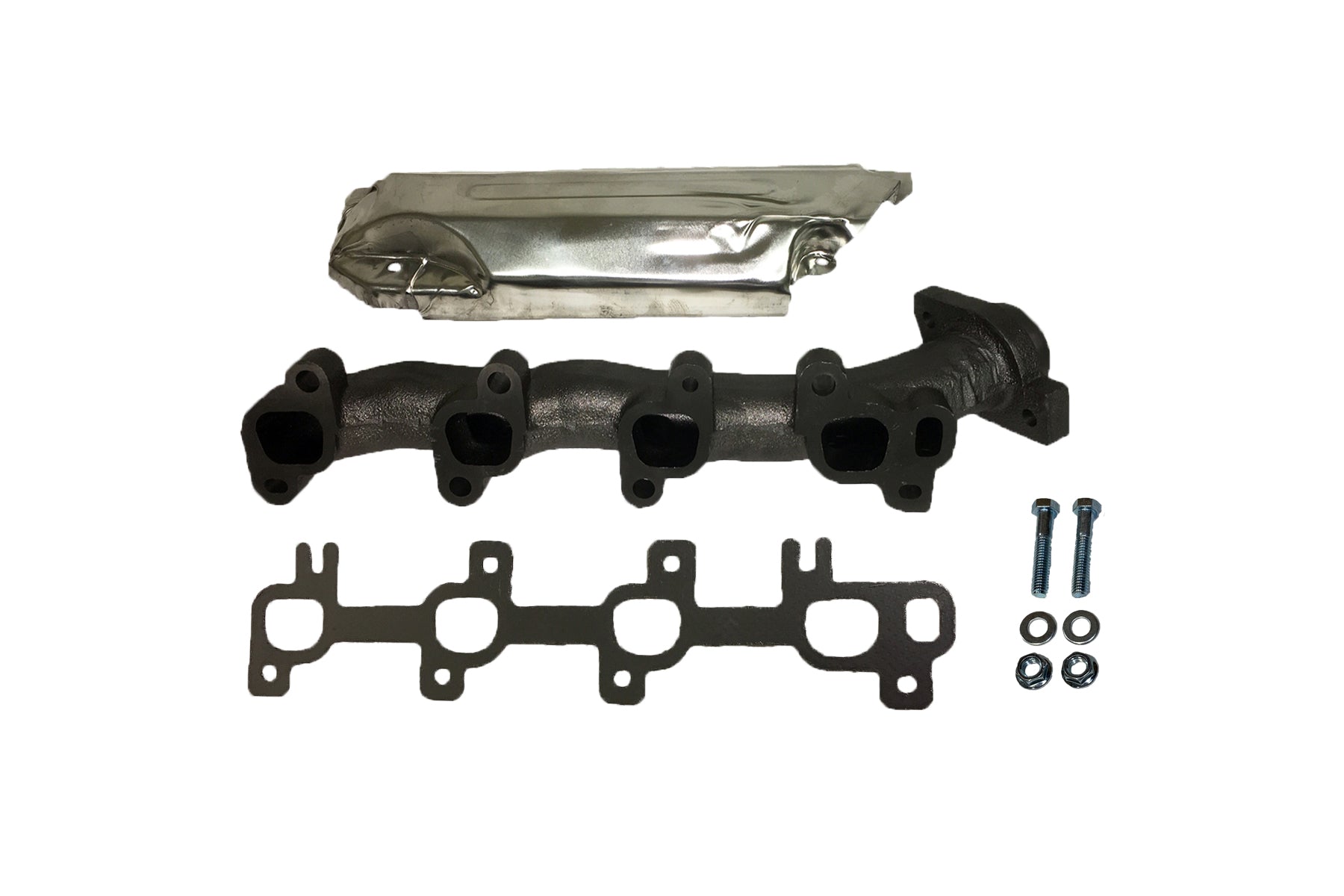 Davico Mfg Exhaust Manifold P/N:663404 Fits: Chrysler Aspen 2007, Dodge Dakota 07-00, Dodge Durango 03-00, Dodge Durango 07-05, Dodge Ram 1500 07-02, Dodge Ram 1500 05-02, Mitsubishi Raider 07-06 Image 2