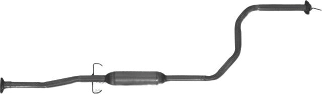 Davico Mfg Exhaust Resonator Pipe P/N:728571 Fits: Honda Civic 93-92 Image 1