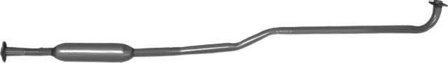Davico Mfg Exhaust Resonator Pipe P/N:728603 Fits: Geo Prizm 97-96, Toyota Corolla 97-96 Image 1