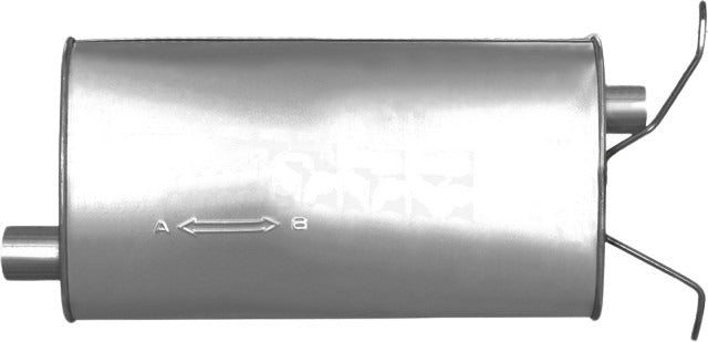 Davico Mfg Exhaust Muffler P/N:810414 Fits: Ford Ltd Crown Victoria 91-90, Mercury Grand Marquis 91-90 Image 1