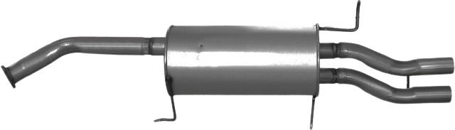 Davico Mfg Exhaust Muffler Assembly P/N:817794 Fits: Mazda Protege 94-90 Image 1