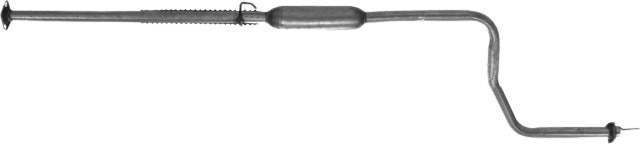Davico Mfg Exhaust Resonator Pipe P/N:828525 Fits: Honda Civic 00-96 Image 1