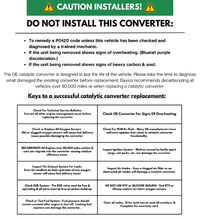 Davico Mfg Catalytic Converter P/N:16128 Fits: Mercedes-benz 300e 92-86 Image 2