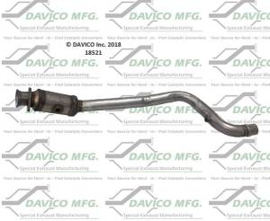 Davico Manufacturing - Direct Fit Catalytic Converter